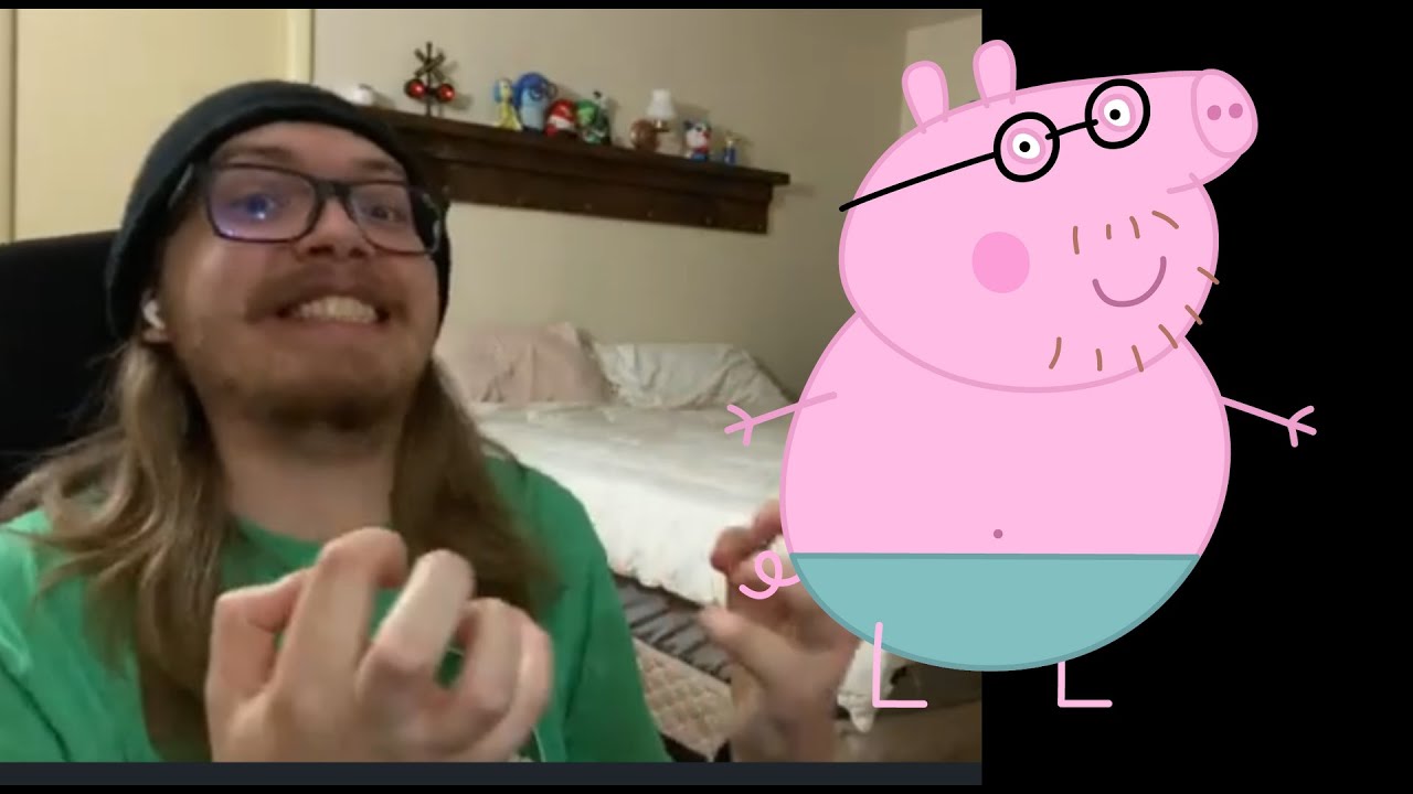 TheRockinLobster reacting to Daddy Pig in his swimming costume compliation OUTDATED