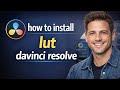 how to install lut in davinci resolve 2026