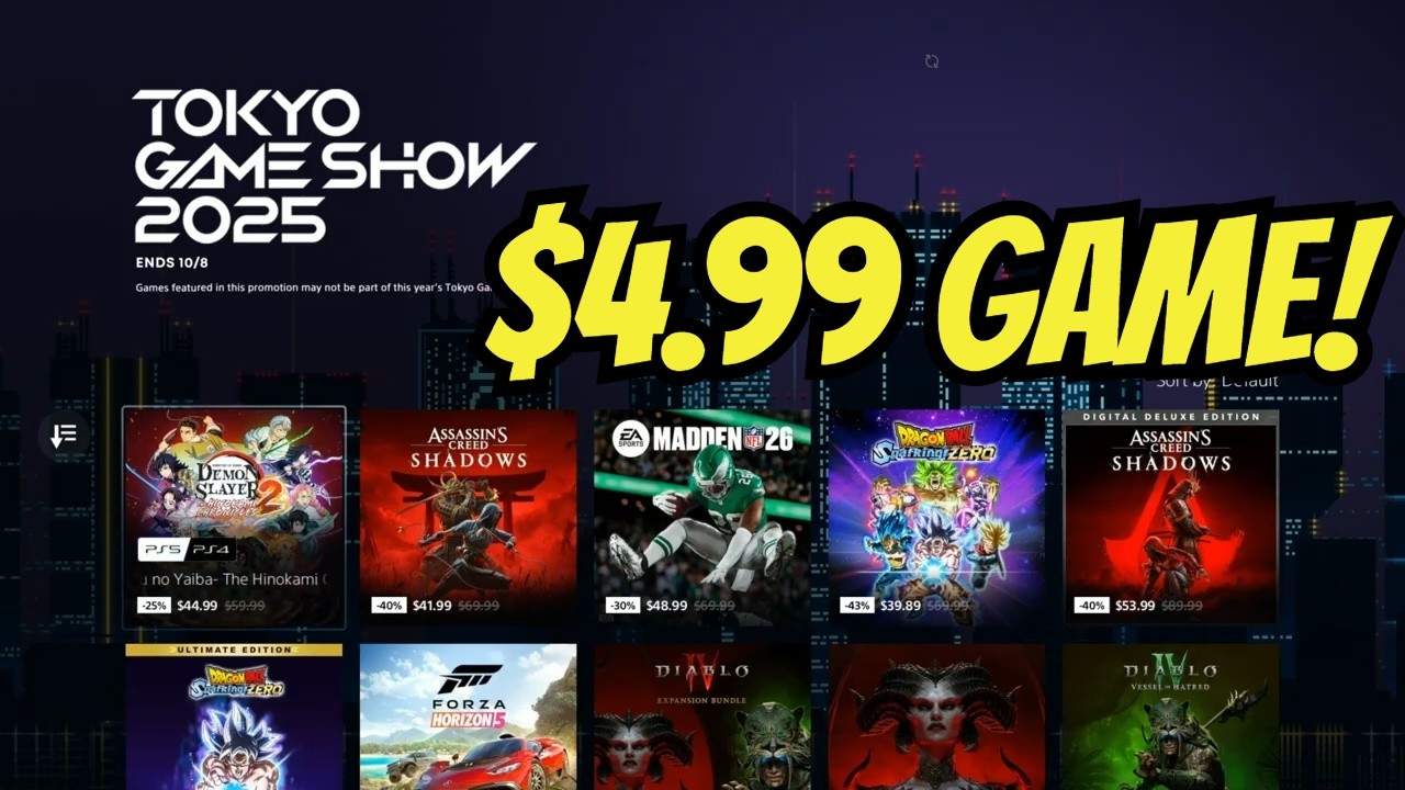 Лучшие предложения в PlayStation Store, которые нельзя пропустить! TGS 2025