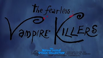 The Fearless Vampire Killers (1967) title sequence
