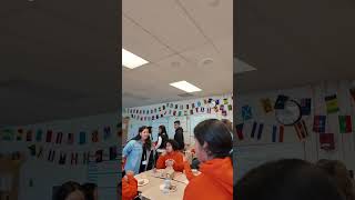 Crawford Woods ESL Students visit Big Blue High School