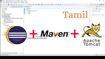 How to create Maven Web Project with Apache Tomcat Using Eclipse in Tamil |2020| Pearl Pirates Tamil