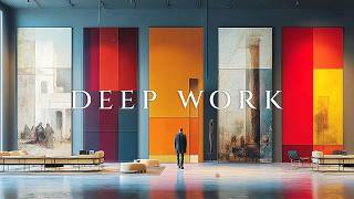 Deep Work Soundscape: 48BPM Architectural Art Museum BGM for Creative Thinkers
