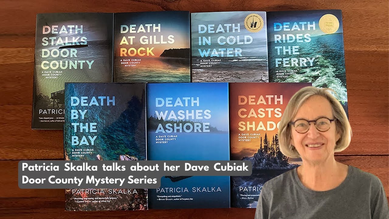 What is the Inspiration behind the Dave Cubiak Door County Mystery series?