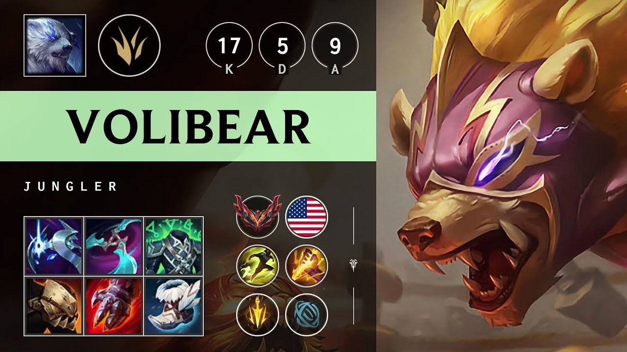 Volibear Jungle vs Briar - NA Grandmaster Patch 25.19