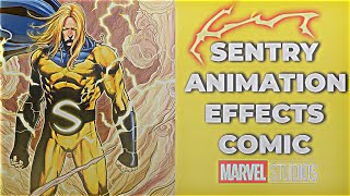 Sentry Comics Animation Effects