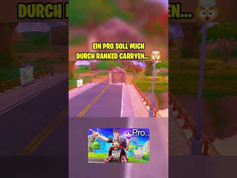 EIN PRO SOLL MICH IN RANKED CARRYEN…🤯 #fortnite #viral #competitive #pro #FNCS #fyp #shorts #gaming