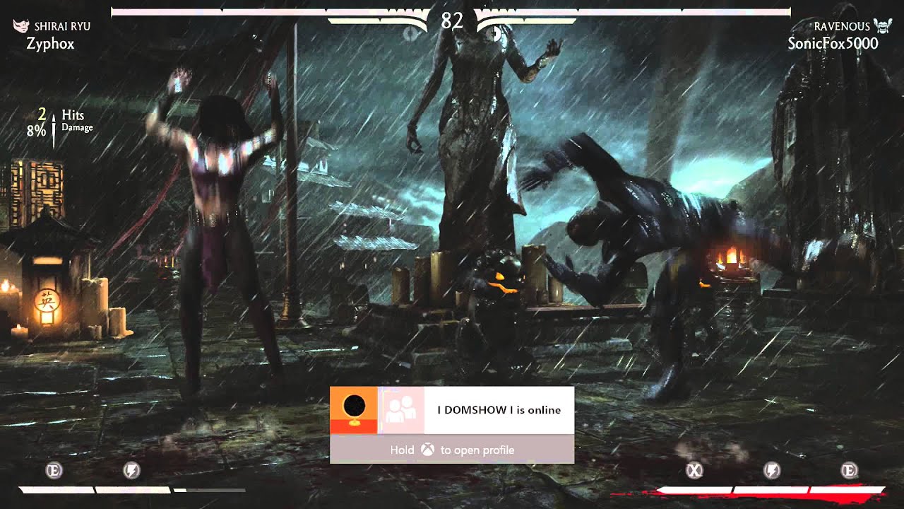 Zyphox (Takeda) vs Sonicfox (Mileena)