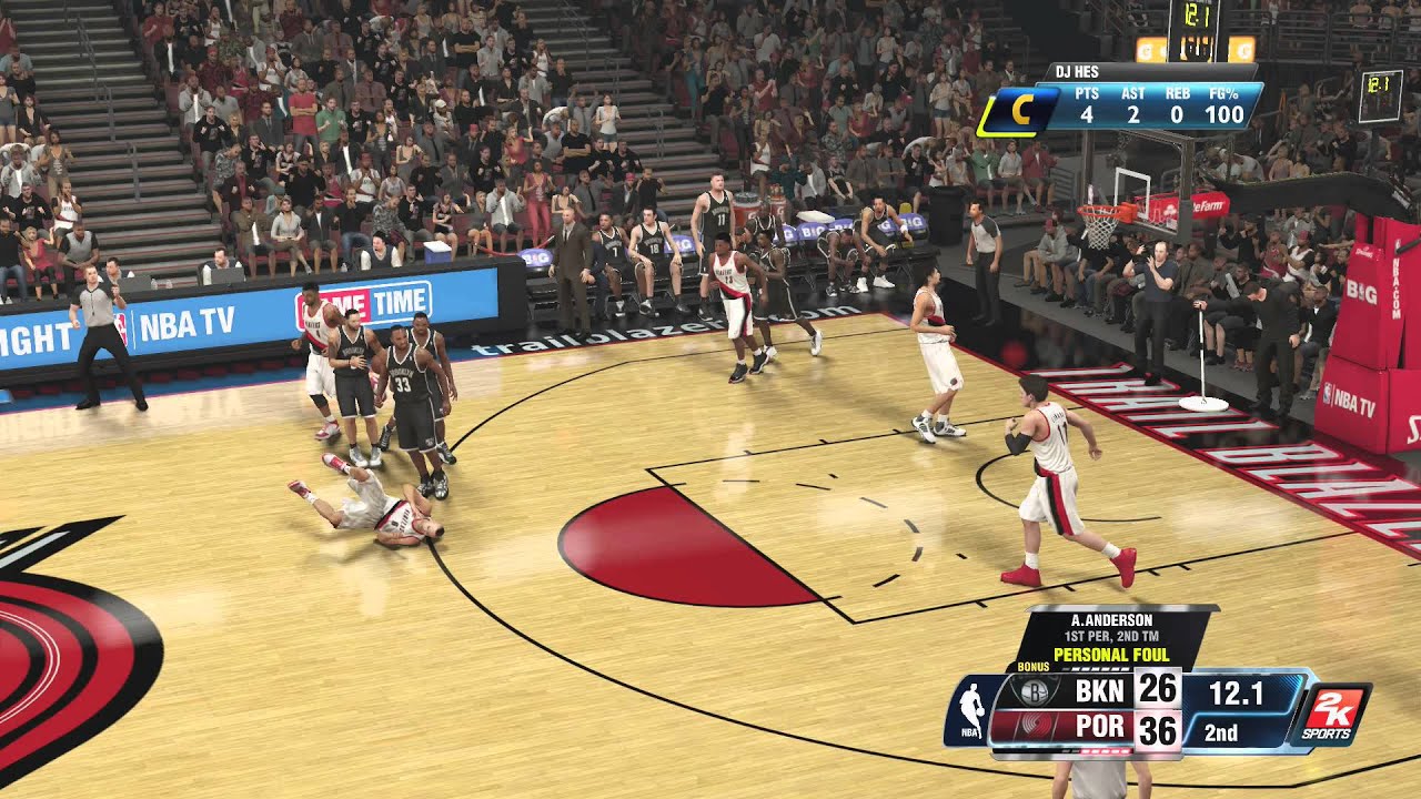 NBA 2k14 My Career Part 40 Brooklyn Nets Win Walkthough Lets Play YouTube