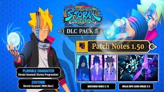 Install Patch 1.50   DLC Pack 5 | Naruto X Boruto Ultimate Ninja Storm Connections PC