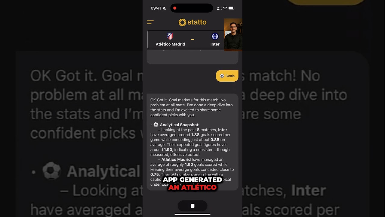 ⚽Ух ты, мы использовали ИИ, чтобы предсказать тотал меньше 3,5 голов в Лиге чемпионов