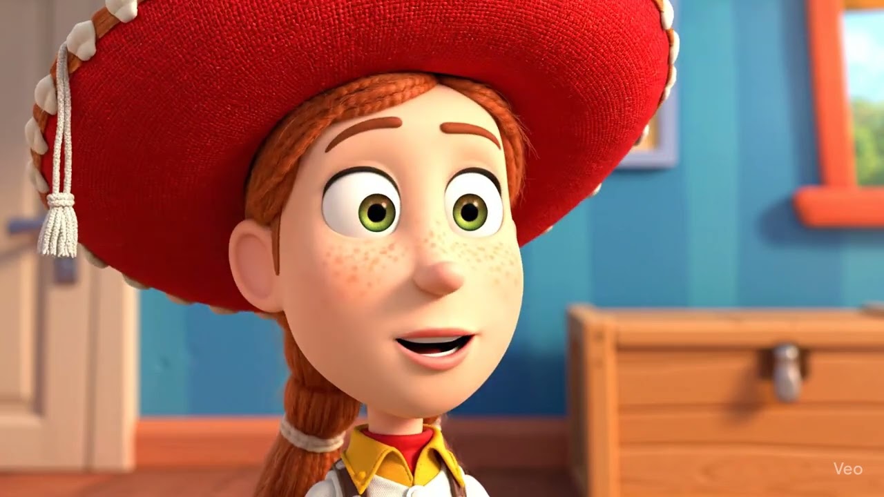 Toy story Jessie's nose growing 