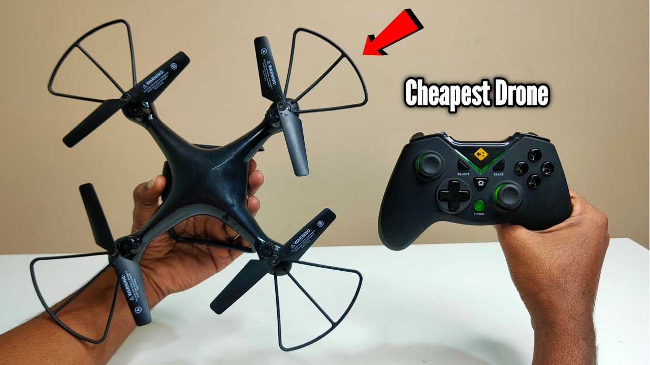 Low Cost RC Drone Unboxing, Review & Flytest - Chatpat toy tv