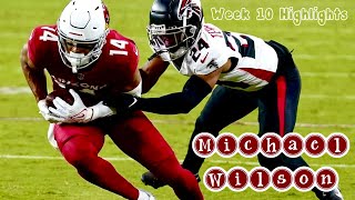 Michael Wilson ALL touches | Week 10 Highlights | Week 10, 2023 | WIN vs Atlanta
