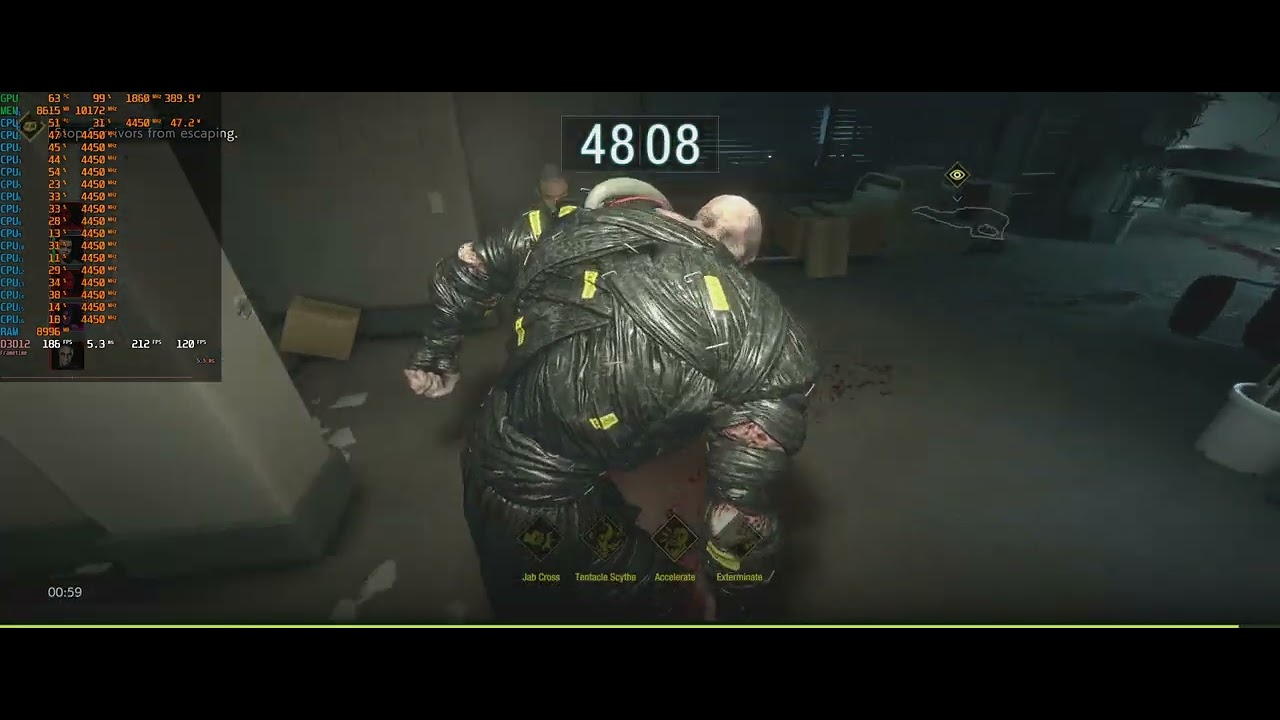 5800X3D RTX 3090 Resident Evil Resistance 3440x1440