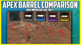 How Much Do Barrels Actually Matter In Apex Legends? Each Weapon Comparison Analysis