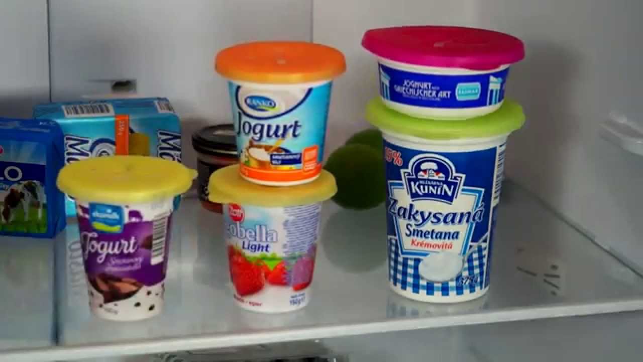 Large and small yoghurt lids PRESTO, 2 ks