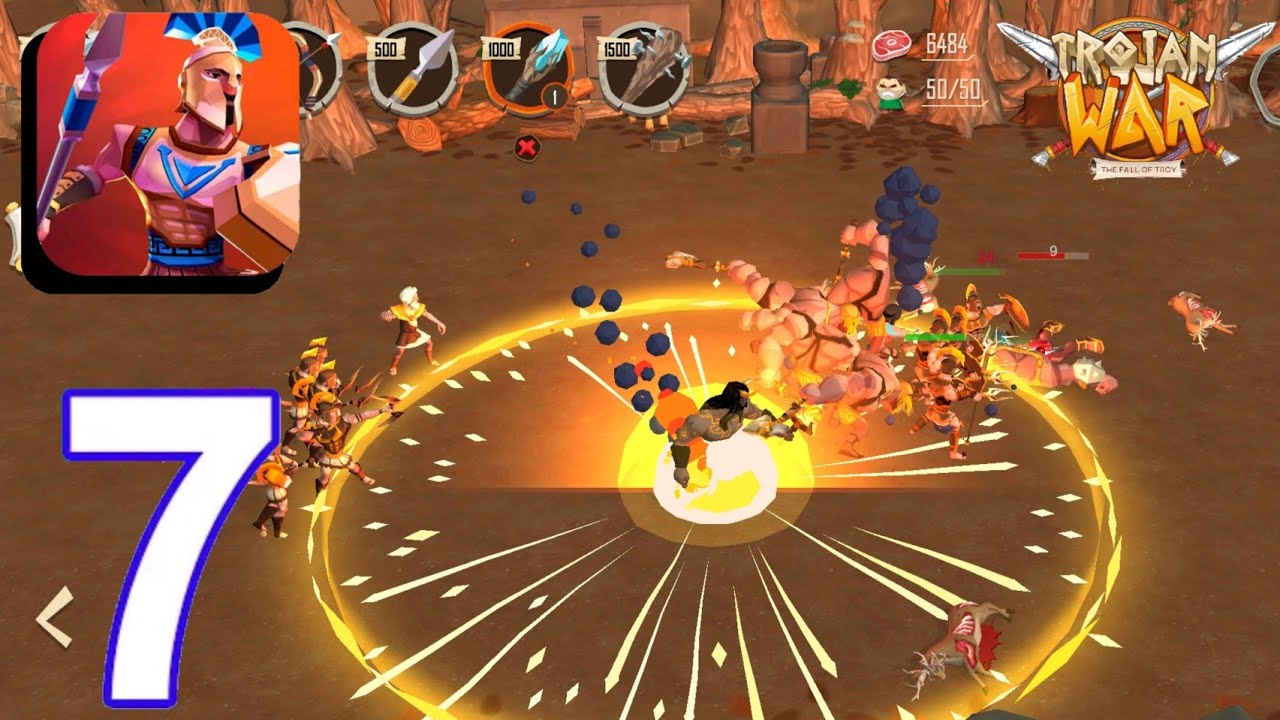Trojan War Premium  🐴 - Gameplay Walkthrough -  Part 7 (Android,ios)