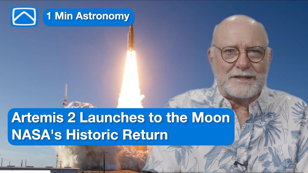 Artemis 2 Launches to the Moon: NASA's Historic Return | 1 Min Astronomy