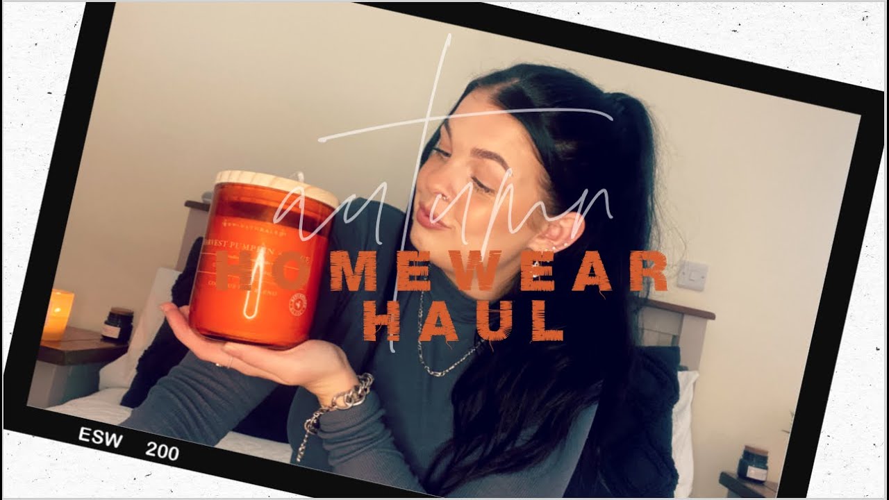 AUTUMN HOMEWEAR HAUL! | Primark, B&M, TK Maxx and the Range |