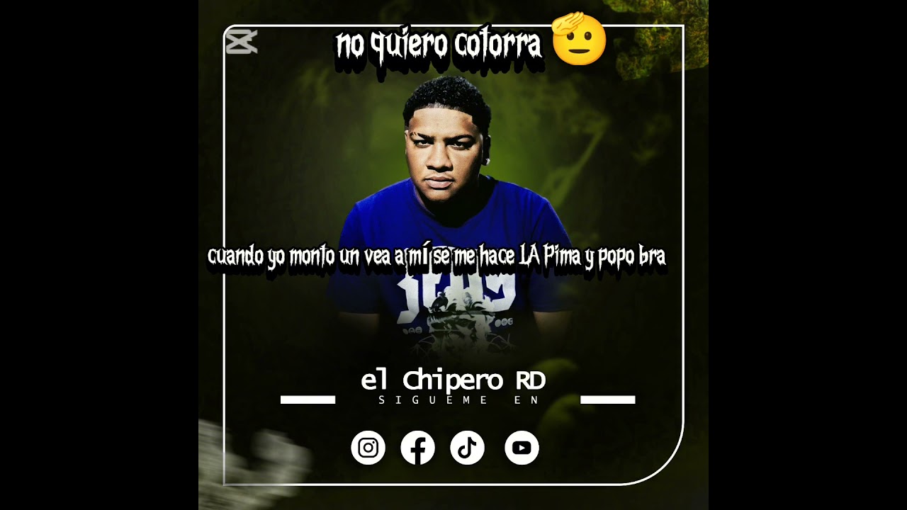 El chipero RD Yo siempre Le Doy Trap 🫡 #