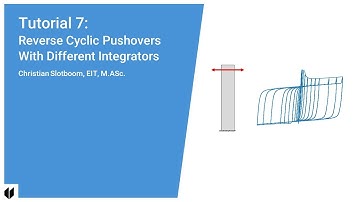 Learning OpenSees - T7 Reverse Cyclic Pushovers