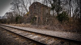 Exploring Creepy Abandoned Railroad Building (Road Trip Day 5)