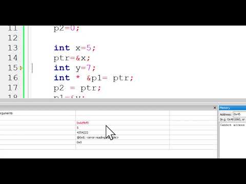 Pointers Visualization in CodeBlocks