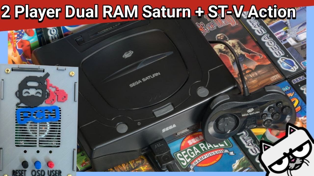 SEGA Saturn + ST-V MiSTer FPGA | Dual RAM | Latest Unstable Core