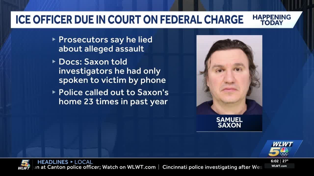 Cincinnati ICE agent accused of domestic violence to make first appearance in federal court on ne...