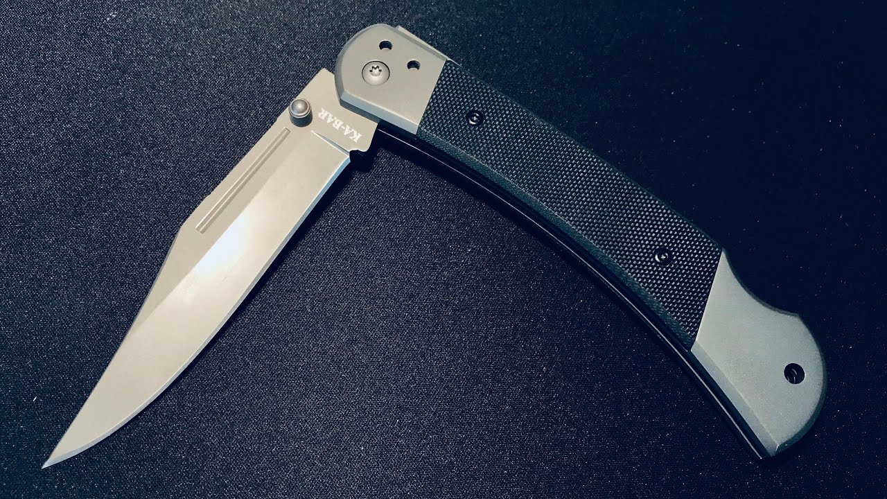 KABAR Folding Hunter YouTube