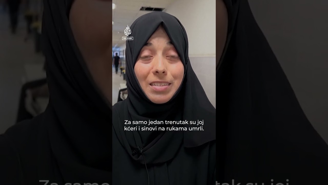 فقدت الطبيبة علاء النجار تسعة من أبنائها العشرة في هجوم إسرائيلي