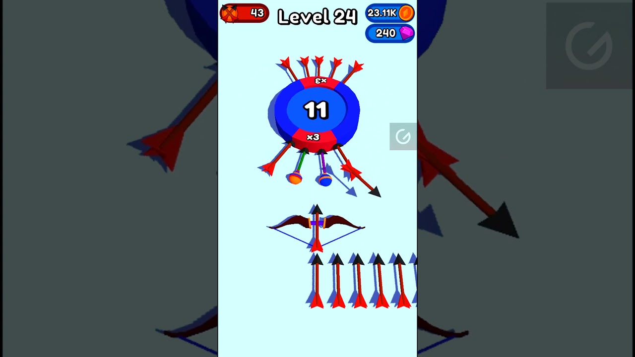 This Arrow Shot Gave Me Goosebumps 😲🎯 Arrow Hit ASMR 24 Level 