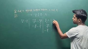 Find 5 Rational Numbers Between 3 and 4 🤔 | Rational Numbers Explained | Class 9 Maths Chapter 1 🔥