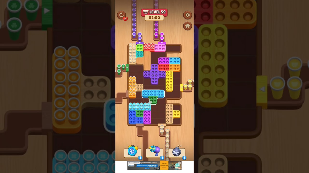 Level 59 walkthrough | Coffee Match: Block Puzzle