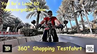 Yad Bo´s Load 60: Die "morecargobike" Box 10: 1.Einkaufsfahrt