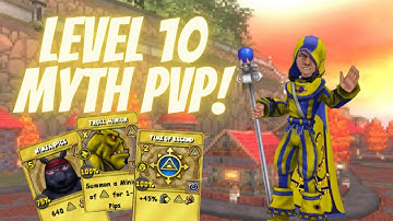 Lvl 10 MYTH PVP! I GOT CRIT ON BY A LEVEL 24???