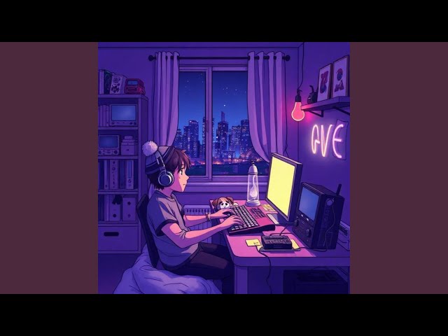 Neon Glow In The Rain