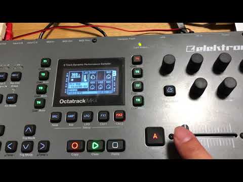 Octatrackを使ったポツポツ音