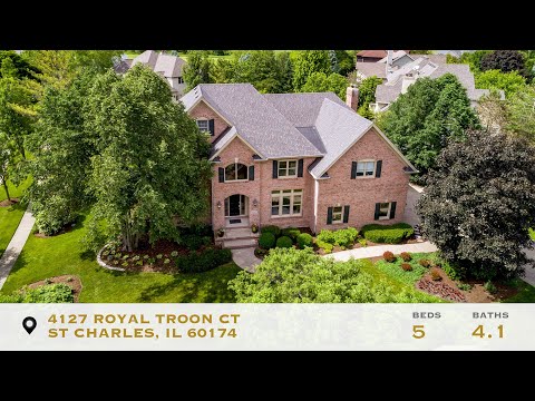 4127 Royal Troon Ct, St Charles, IL home video tour