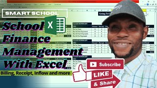 Excel Template For Private Schools Bookkeeping Software screenshot 1