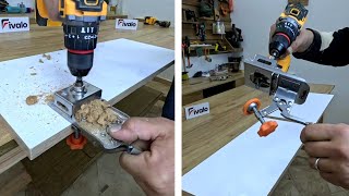 أداة حفر مفصلات الشرنيير بدقة احترافية 👌🔥