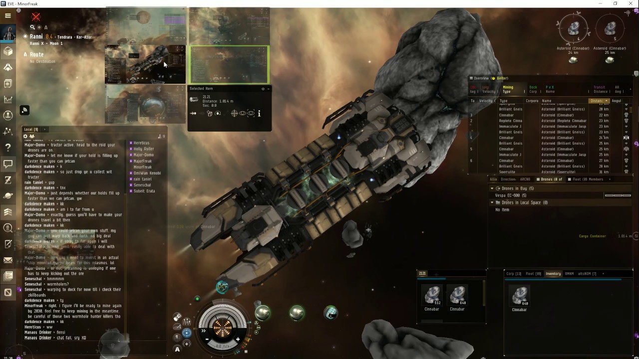 Eve online Low Sec Mining