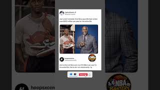 How Michael Jordan Makes $250 Million Every Year 🐐#shorts #nike #michaeljordan