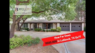 What Can $500,000 in #Lubbock , TX get you??