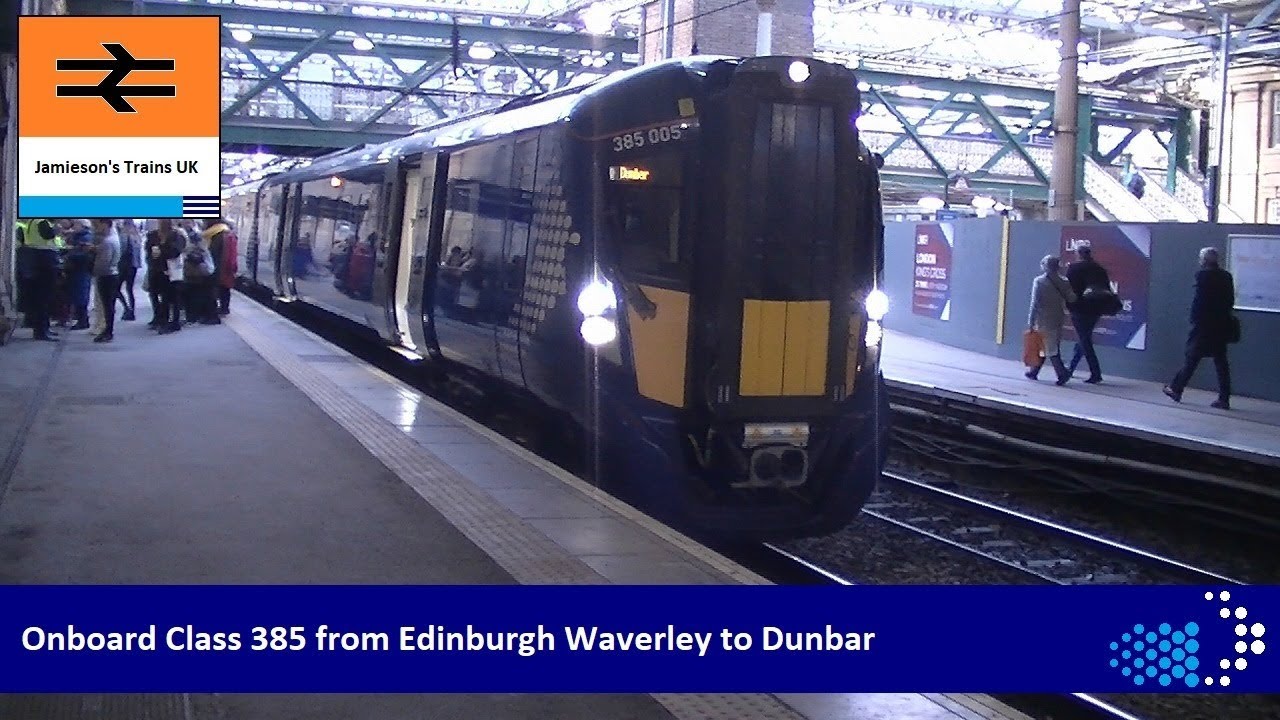 Onboard Class 385 from Edinburgh Waverley to Dunbar