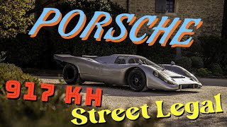 Porsche 917 KH Road Legal | Full Tech Specs & Performance of the 60's Racer Turned into a Road Car