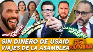 NAYIB TROLEA A PERIODISTAS - POLÉMICA POR VIAJES DE DIPUTADOS - ALCALDES REGAÑADOS