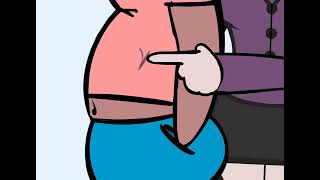 A Lady Pokes And Pats Another Ladys Plum Belly