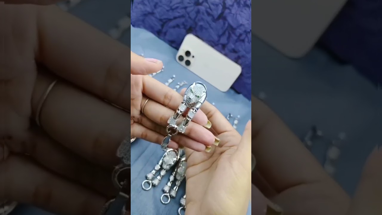 Silver Bracelet 🐯 Design 